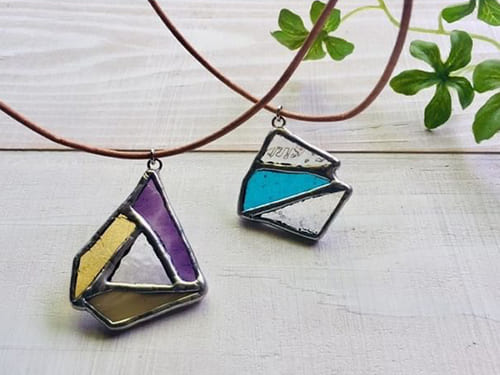 DENKEN WEEK IZUMI 2022 無料休憩所つむぎ 【Atelier naori】ステンドグラスのワークショップ  EXHIBITION